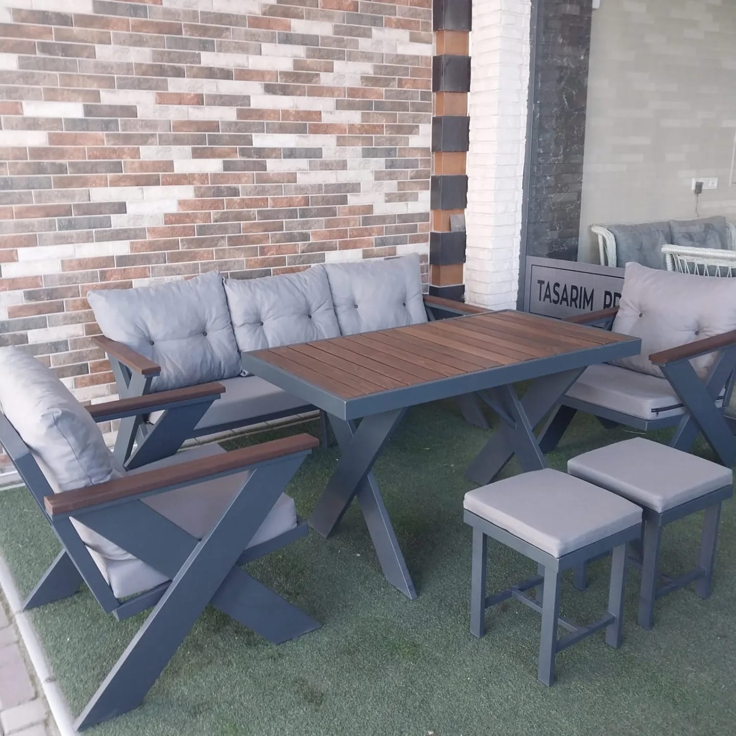 DEMİR- ALÜMİNYUM BAHÇE & BALKON OTURMA GRUPLARI